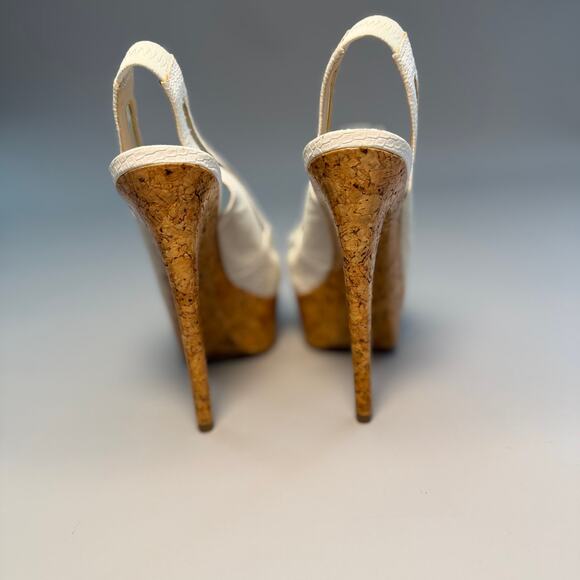 Enzo Angiolini Women Amure Slingback Platform Heels - Picture 4 of 6